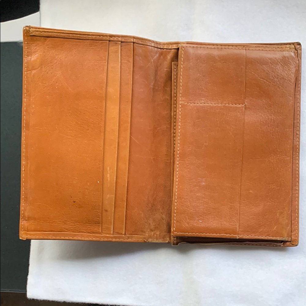 Cartier Brown Leather Wallet with Embossed Logo - Picture 3 of 6
